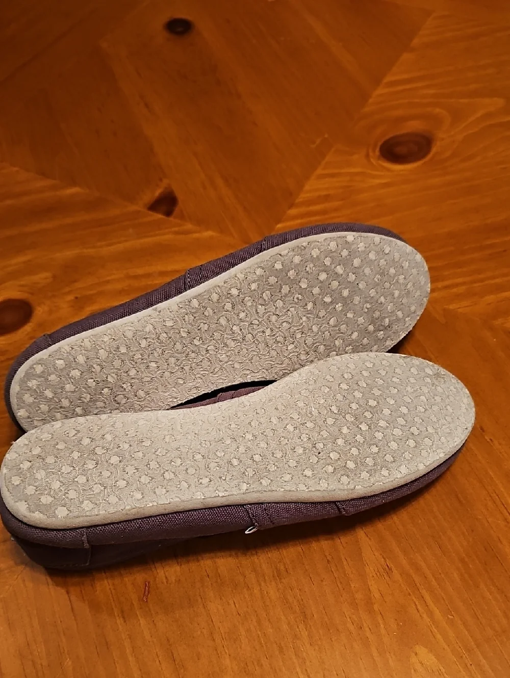 Toms Slip-On Shoes in Brown Fabric - Picture 5 of 5